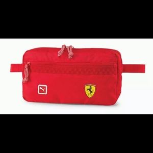 Puma Ferrari Fanwear Red Waistbag Nwt